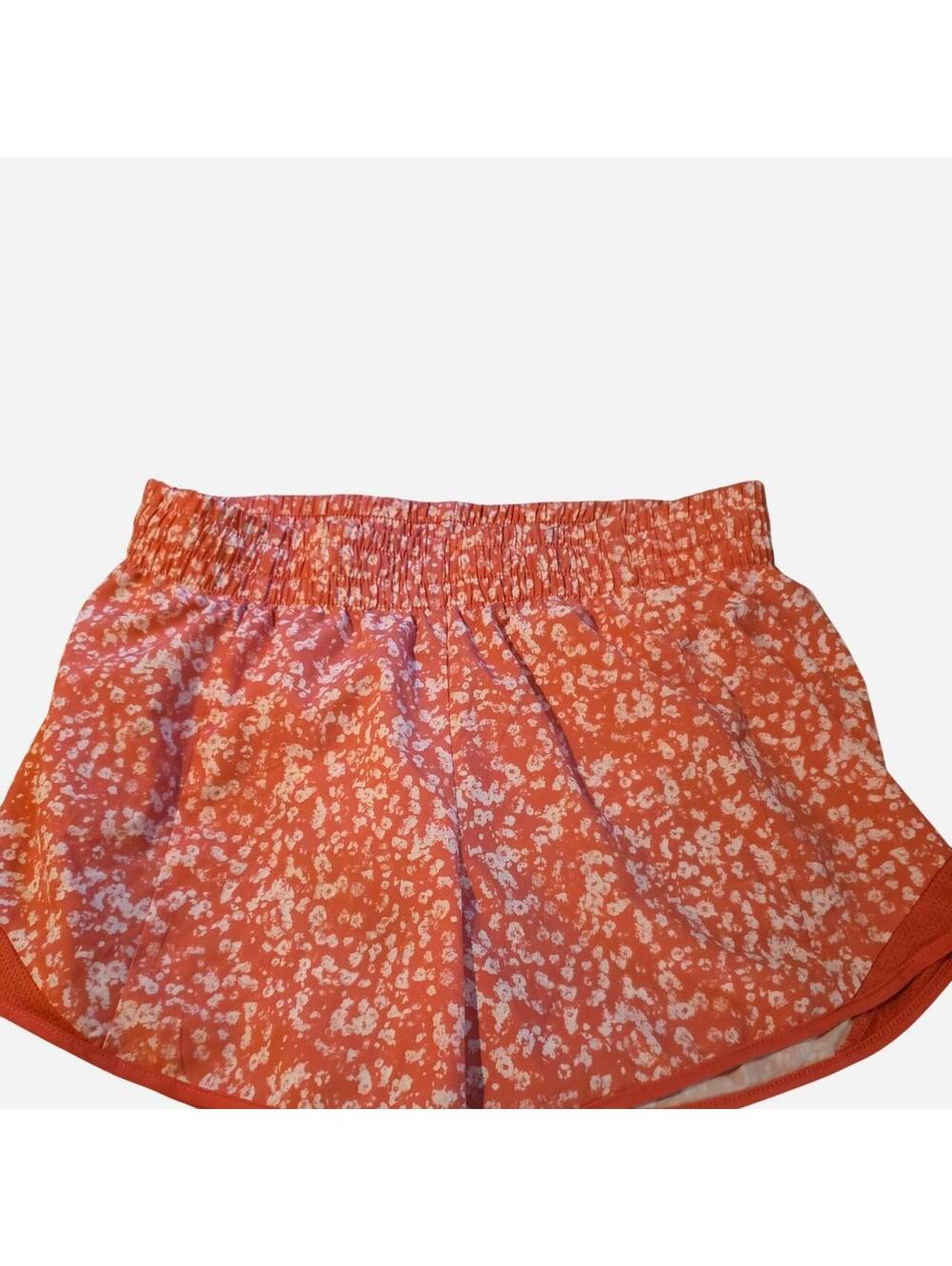 Athletic Works orange coral shorts with white speckles, size XXl #athletic #a
